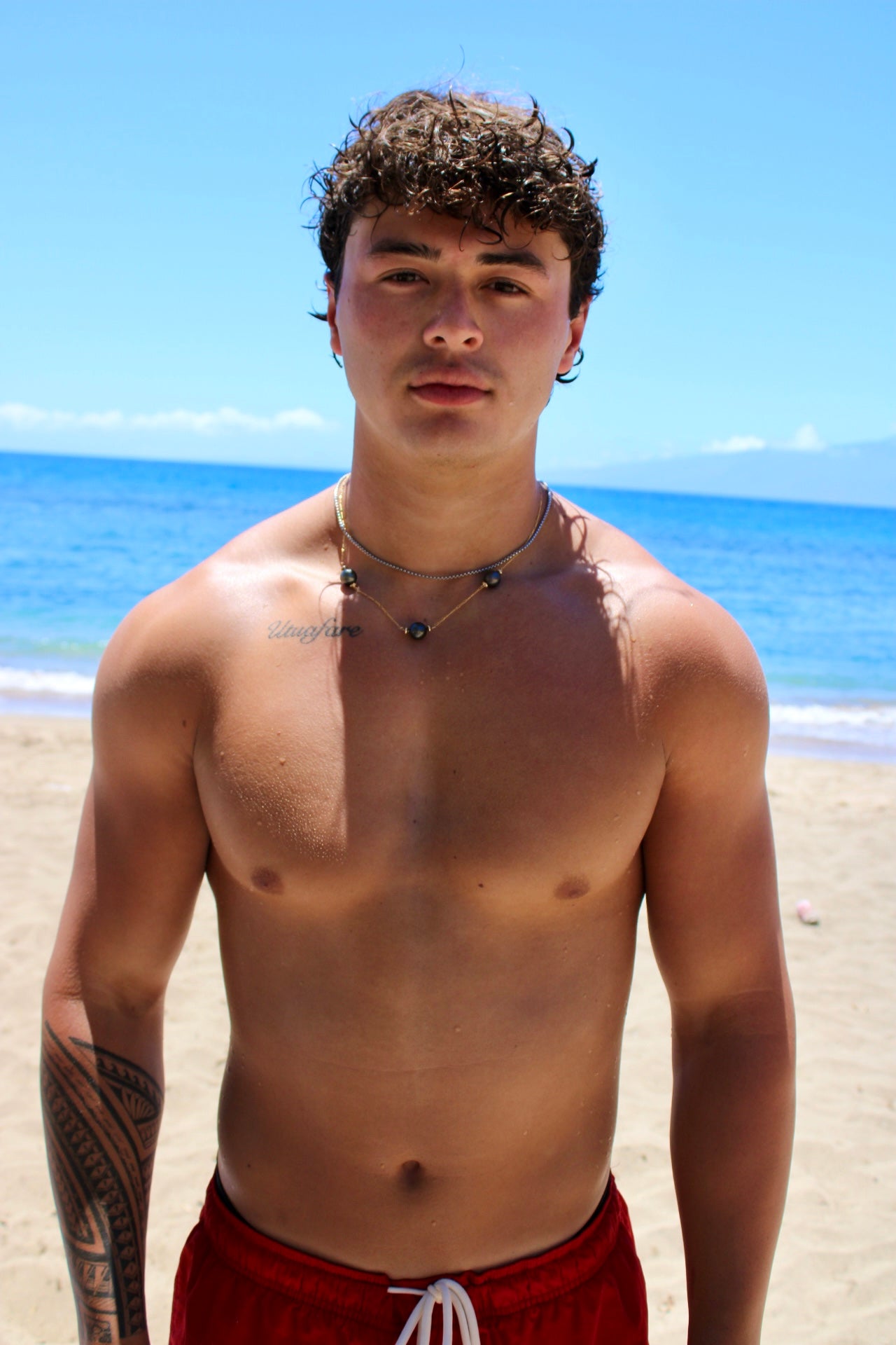 Tripple Tahitian Necklace