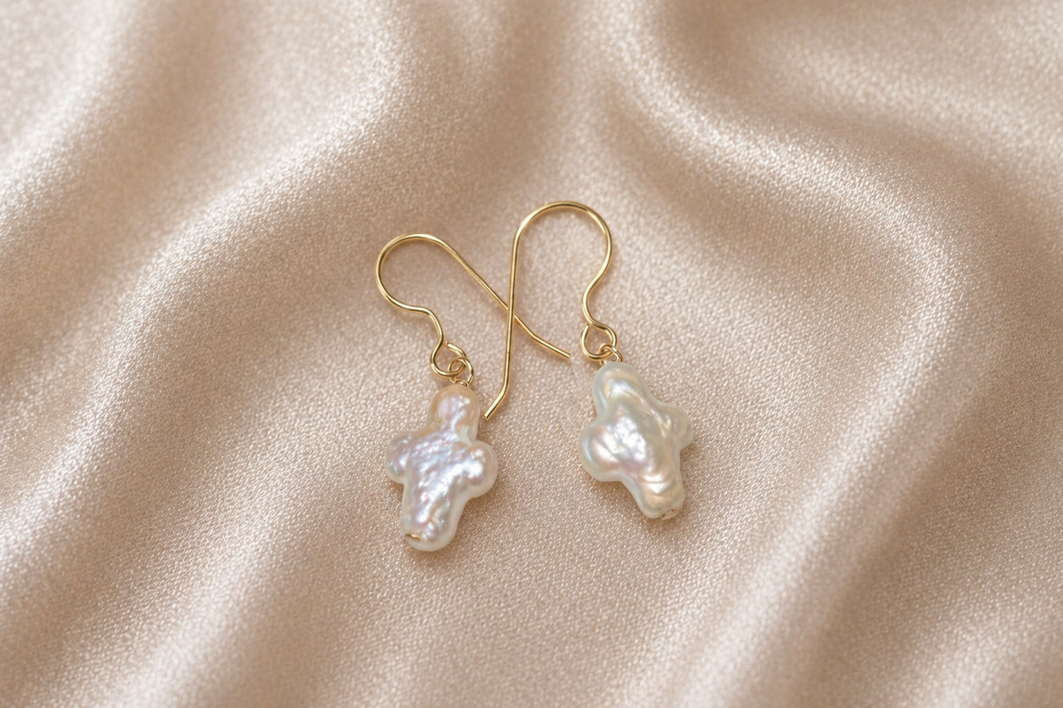 Cross earrings