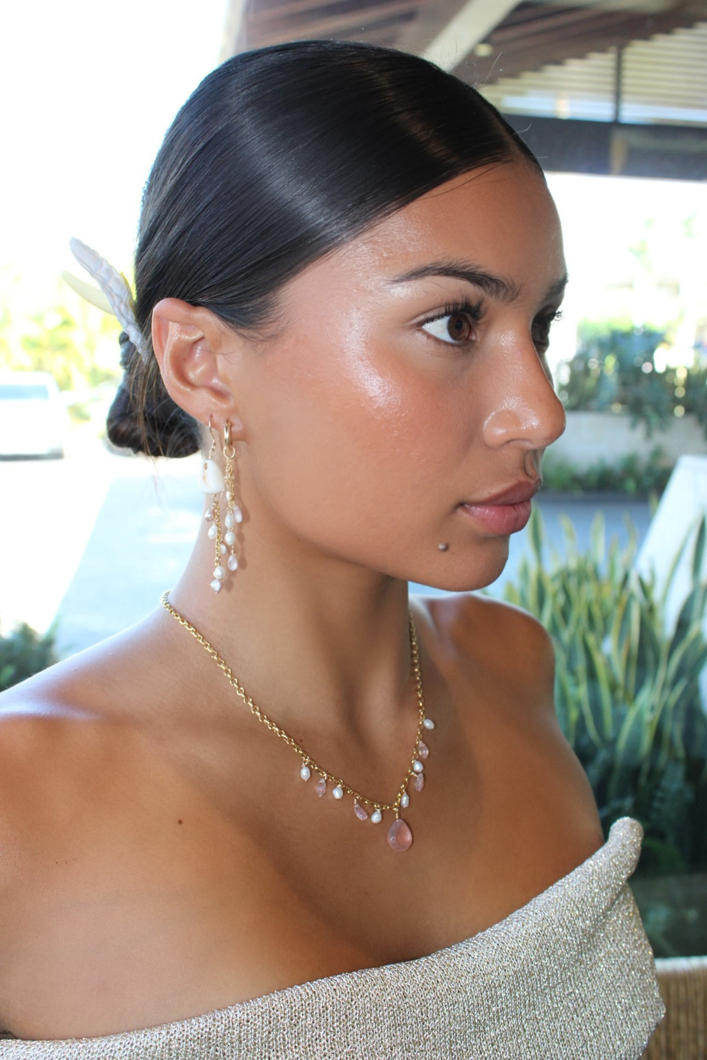 Clothed in Love Threader Earrings