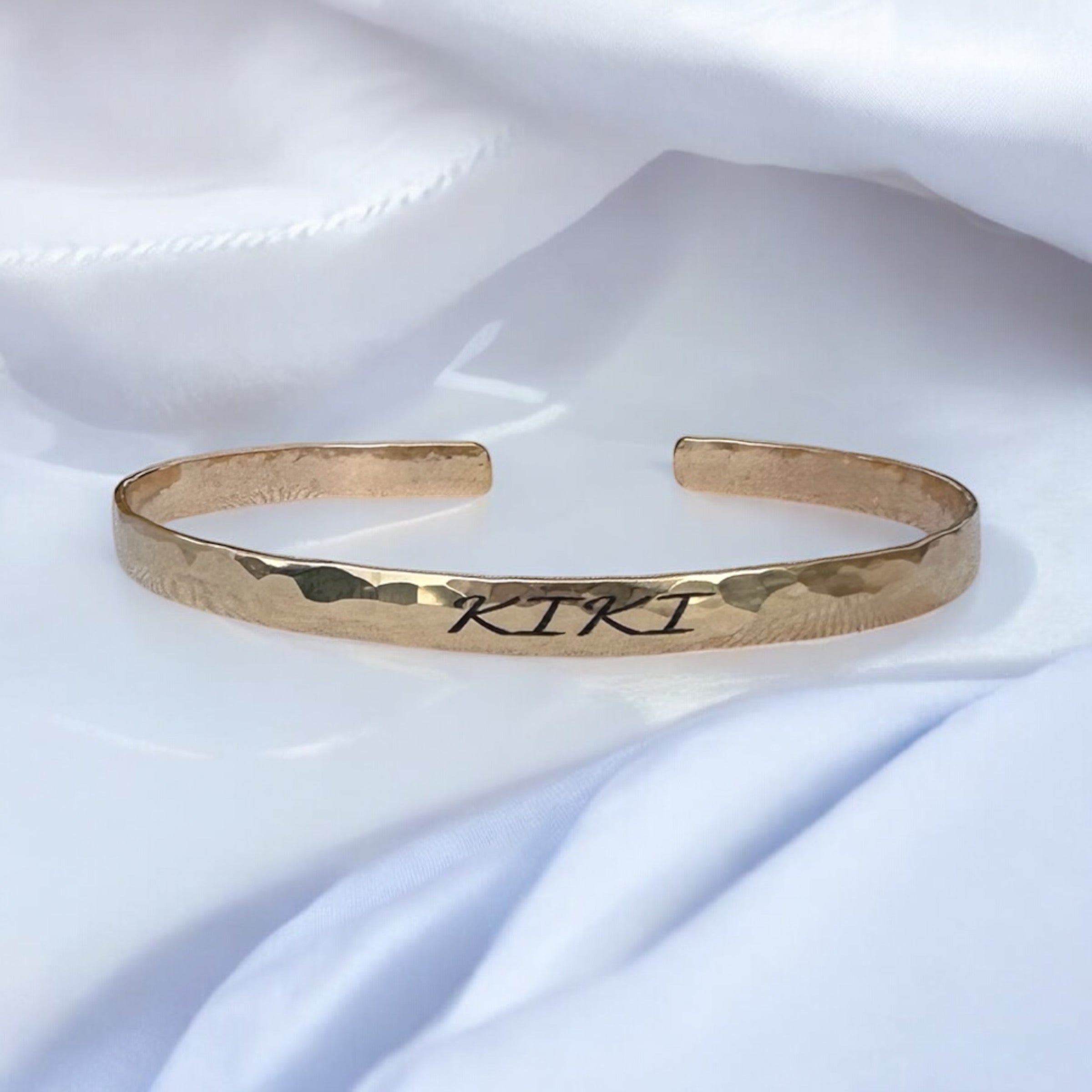 Engraved GF cuff