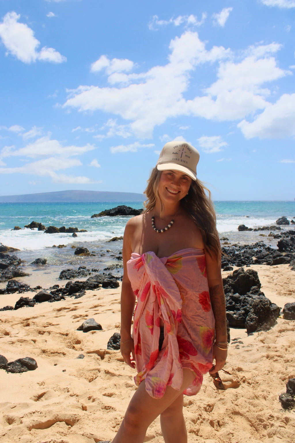 Pretty Girls Love Jesus (foam trucker hat)