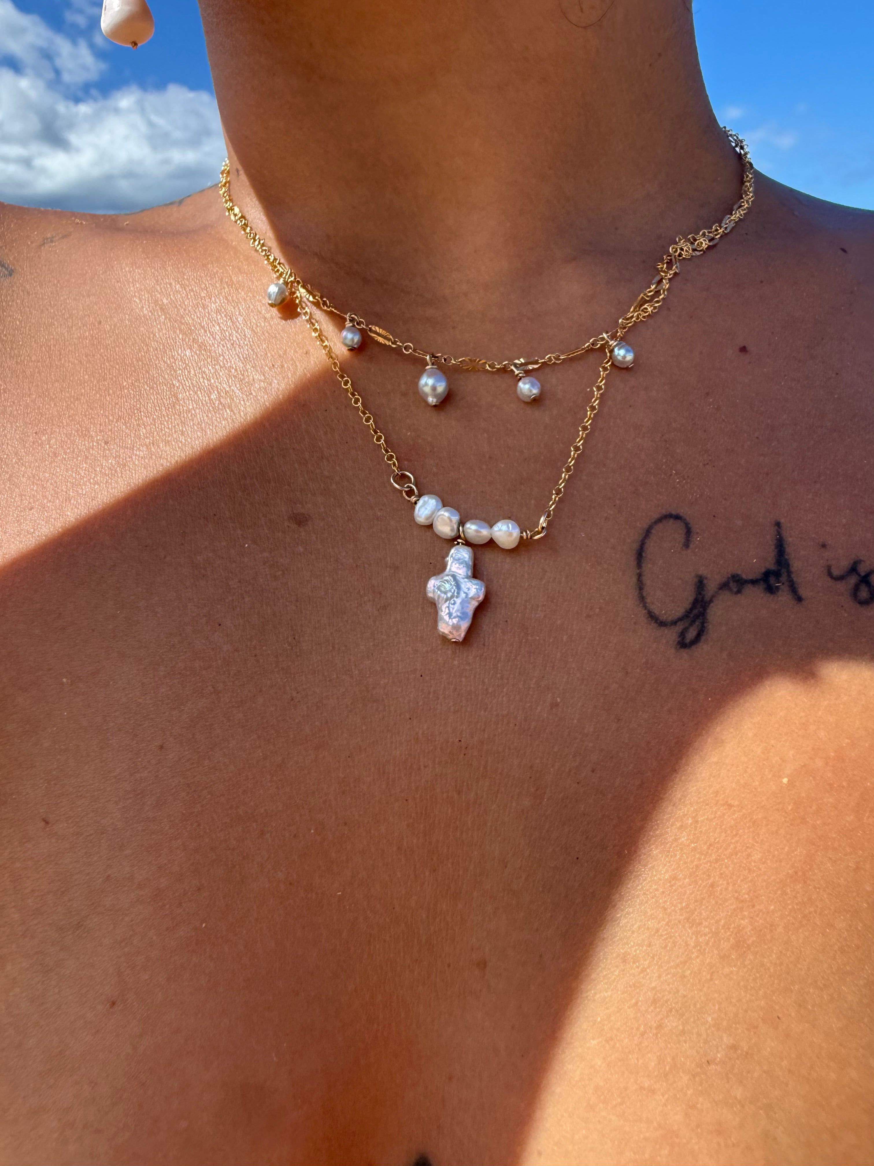 Anchored In grace necklace