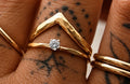 CZ stacker ring