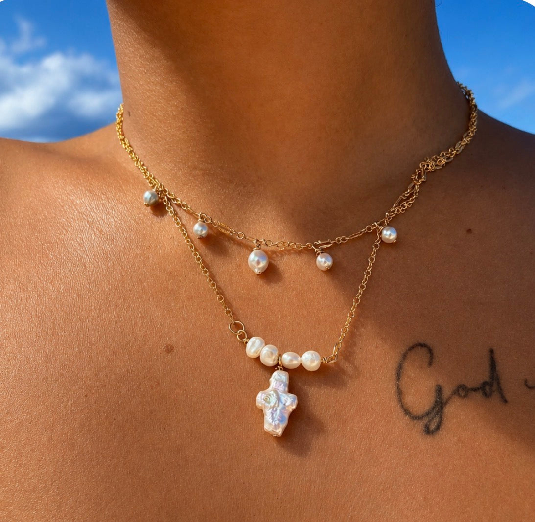 Anchored In grace necklace