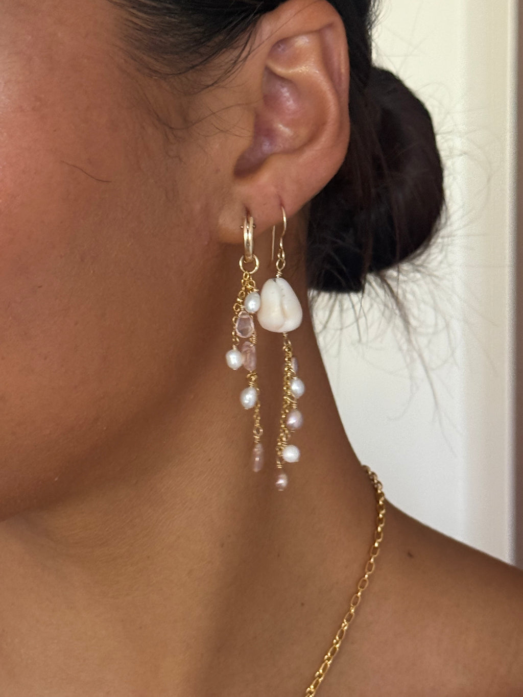 Maui Pearl Shell Earrings