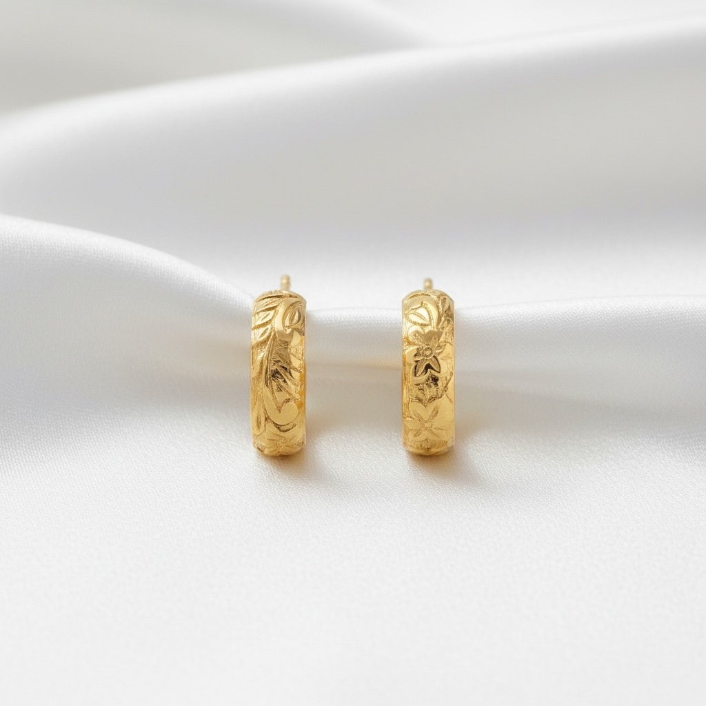 Heritage post earring