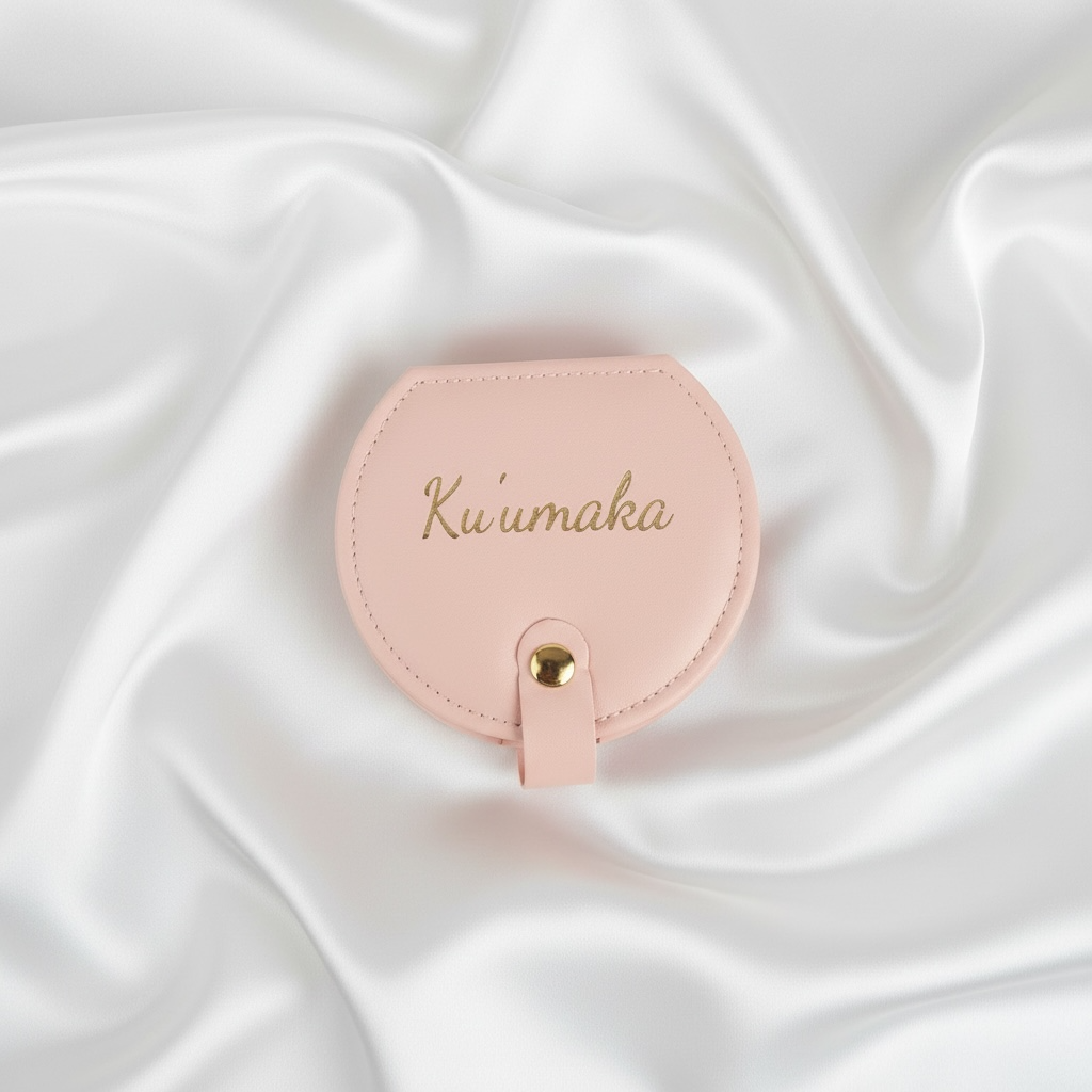 Custom engraved travel jewelry box